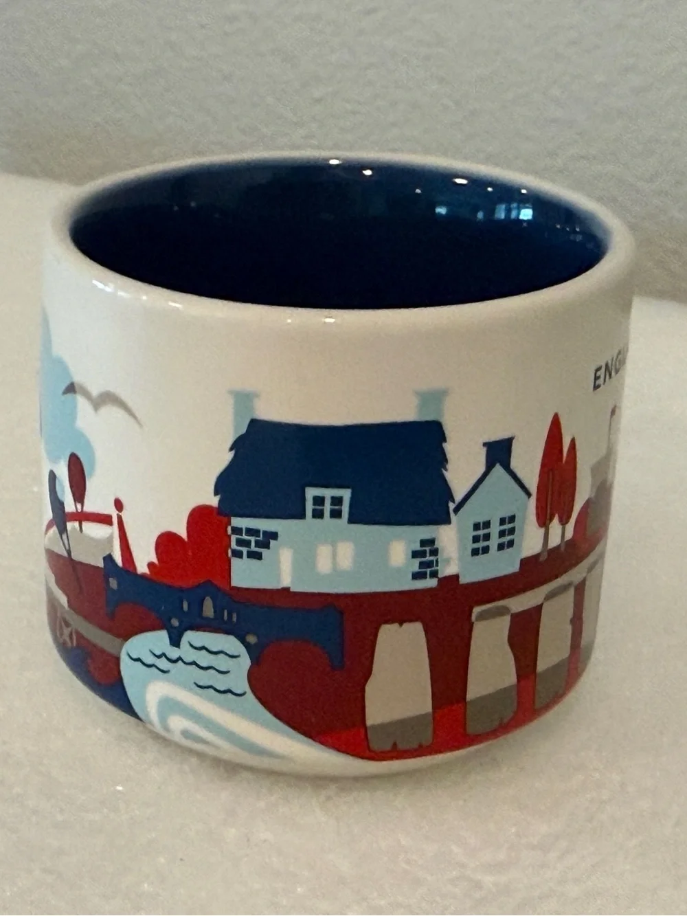 Starbucks You Are Here YAH England Mug Ornament NIB